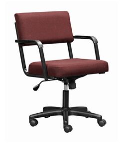Office Chair - Economy - Half Mid Back - Swivel and Tilt Chair - 92 x 56 x 65 cm - SE013-burgundy