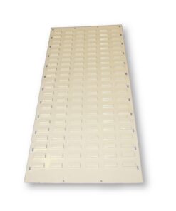 Panel for Stack & Hang Bin - Wall Mounted Steel Louvre Panel - Small Part Storage - 182.8 x 45.7 cm - PANEL1828