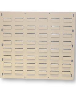 Panel for Stack & Hang Bin - Wall Mounted Steel Louvre Panel - Small Part Storage - 43.2 x 45.7 cm - PANEL0432