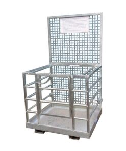 Forklift Safety Man Cage - Work Platform - 250kg Capacity - 120 x 120 x 200 cm - FLSC