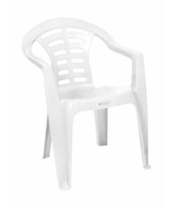 Plastic Chair - Low Back - Madrid - White