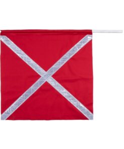 Traffic Road Flag and Pole - 1M - SXS403