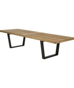 Wooden Bench - Ash Wood - 152cm - George Nelson