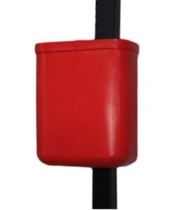 Refuse Bin - Pole Bin - Rectangular - Swivel - 25L - 33 x 18 x 42 cm