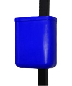 Refuse Bin - Pole Bin - Rectangular - Fixed - 25L - 33 x 18 x 42 cm