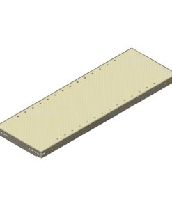 Bolted Shelving Steel Shelf - Uni-Angle - Painted - 91.4 x 76.2 cm