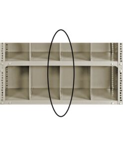 Bolted Shelving Steel Shelf Divider - Uni-Angle - Painted - 30.5 x 30.5 cm