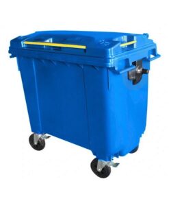 660L Wheelie Bin - 4 Wheel - Bulk Bin - Plastic - Blue