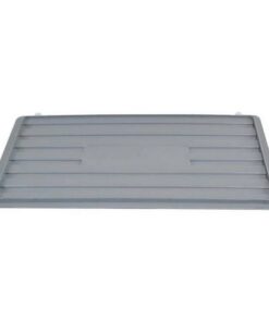 Matlock Euro Container Lid Only - Plastic - 60 x 40 cm - Grey