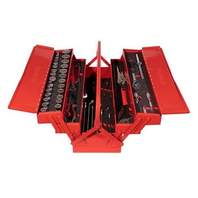Kennedy Engineers Tool Kit 1 - 54 Pieces - Steel Cantilever Toolbox