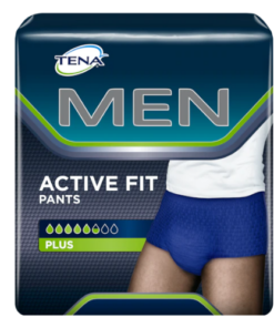 tena men active fit pants