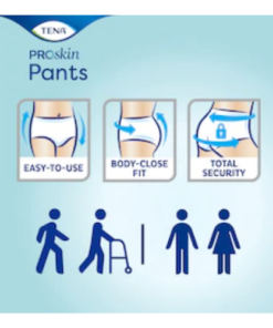 Alternative view of tena proskin pants normal large (4x10pcs)