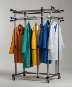 latex Lab coat