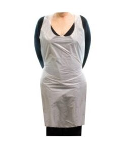 Disposable Aprons – White/Clear (100’S)