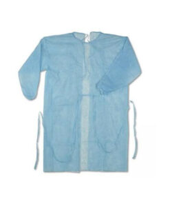 Mom – Gown Pp Long Sleeve Xxxl Blue 40g/m2