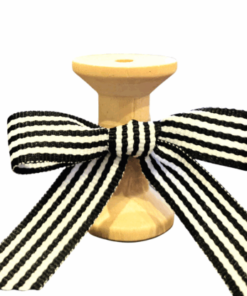 No 114 – Black & White Stripe 15mm