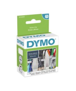 Dymo Original Label for LabelWriter, White Removable, 13mm x 25mm, 1 x 1.000 Labels