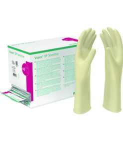 B. Braun Vasco OP Gloves, Size 7.5 OP Sensitive, Latex, Powder-Free, Sterile, Pack of 40 Pair