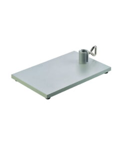 Retort Stand Base with Flange and Slot