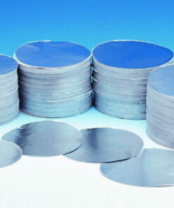 Korff AG Round Aluminium Disks – 130mm x 0.03mm, Pack of 1000