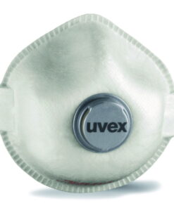 Uvex Fine Dust Filtering Mask Silv-Air 7212 FFP-2 with Exhale Valve, Pack of 15