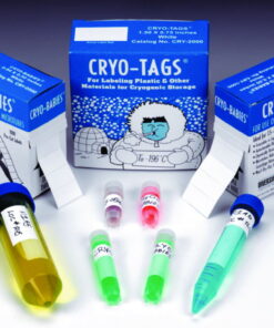 Heathrow Scientific Cryo-Tags 38x19mm White, Pack of 1000 pcs/roll