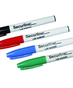 VmP Vertrieb Lab Marker Securline, Black 1.0 mm Point