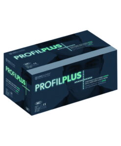 Unigloves OP-Mouthguard Profile Plus Green Fleece, Ear Loop Round, Pack of 10 x 50