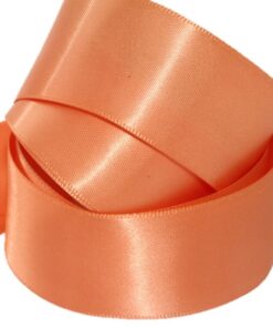 DFS Peach Melba (15mm) Satin Ribbon