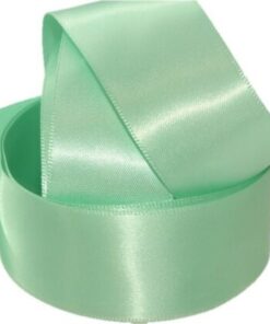 DFS Eau De Nil Mint Green (15mm) Satin Ribbon