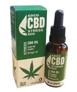 Adco Cbd Stress 600mg Drops 30ml