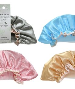 Shower Cap Sateen 28cm Assorted Colours
