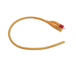 Foley Catheter 2 Way Silicon Coated Standard Paed. Fg.12 To Fg24