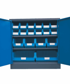 Blue – Linbin ® Storage Bin Half Size Cabinet Kit 2