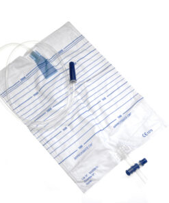 Urine Bag 2000ml & Push Valve – 10 Unit