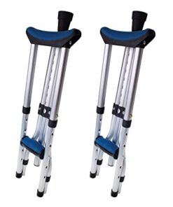 carex folding aluminum underarm crutches