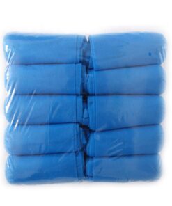Disposable shoe covers blue large