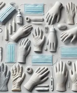 Ansell Microflex, Size 6½-7 (S), Black Double-sided Nitrile Gloves, Powder-free, Length 245mm, Wall Thickness 0.12mm