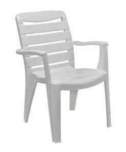 MIA HIGH BACK CHAIR- White