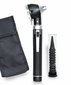 fibre optic pocket otoscope  black