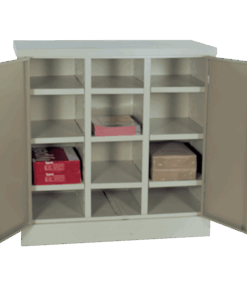 Steel Pigeon Hole Cupboard