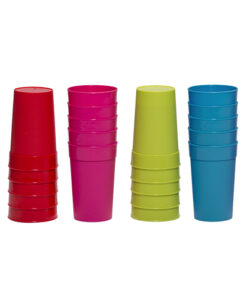 Party Tumblers 20’s – Assorted Colours