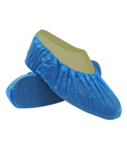 Blue Plastic Overshoes (p.e.)