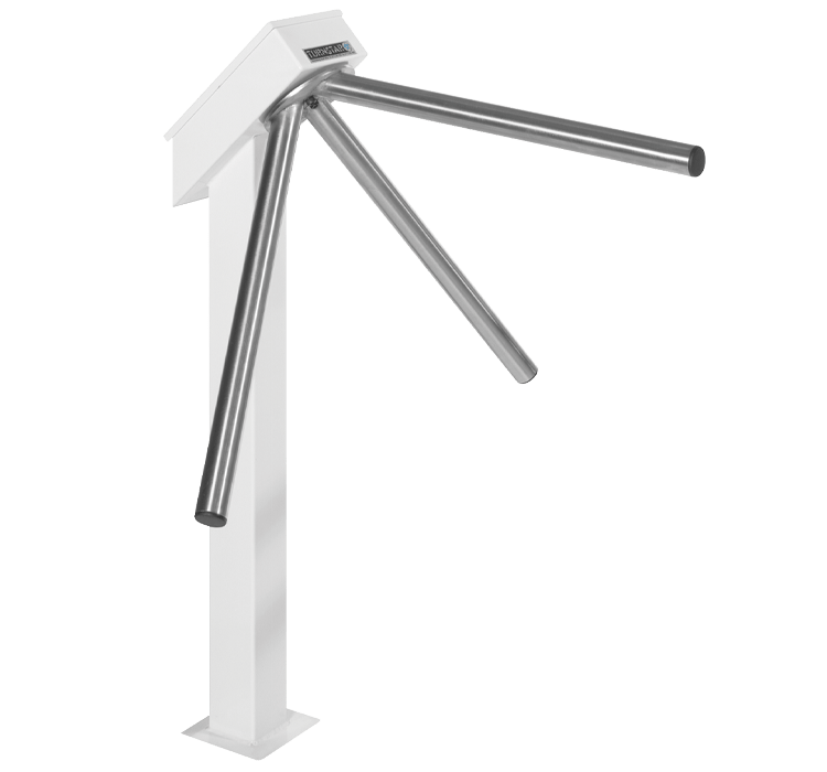 Supermarket Turnstile Powder Coated – No Screen