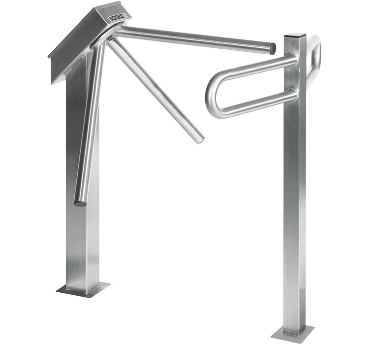 Supermarket Turnstile Stainless Steel