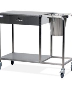 Large Size Dressing/ Washing/ Plaster Trolley _ Stainless Steel