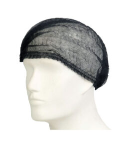 Mop Caps 18″ Single Stitch Black