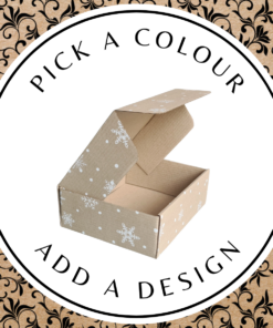 Design Shipper (S) – Brown Kraft 200mm x 160mm x 50mm