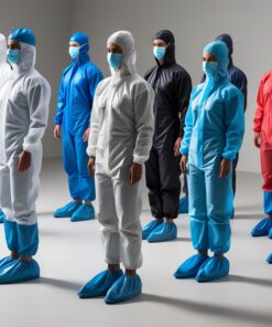 Blue Reusable coveralls