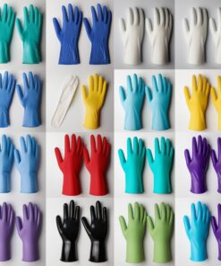 Unigloves Disposable Gloves Expert Plus Size 8.5 Latex, Sterile, Powder-Free, Pack of 50